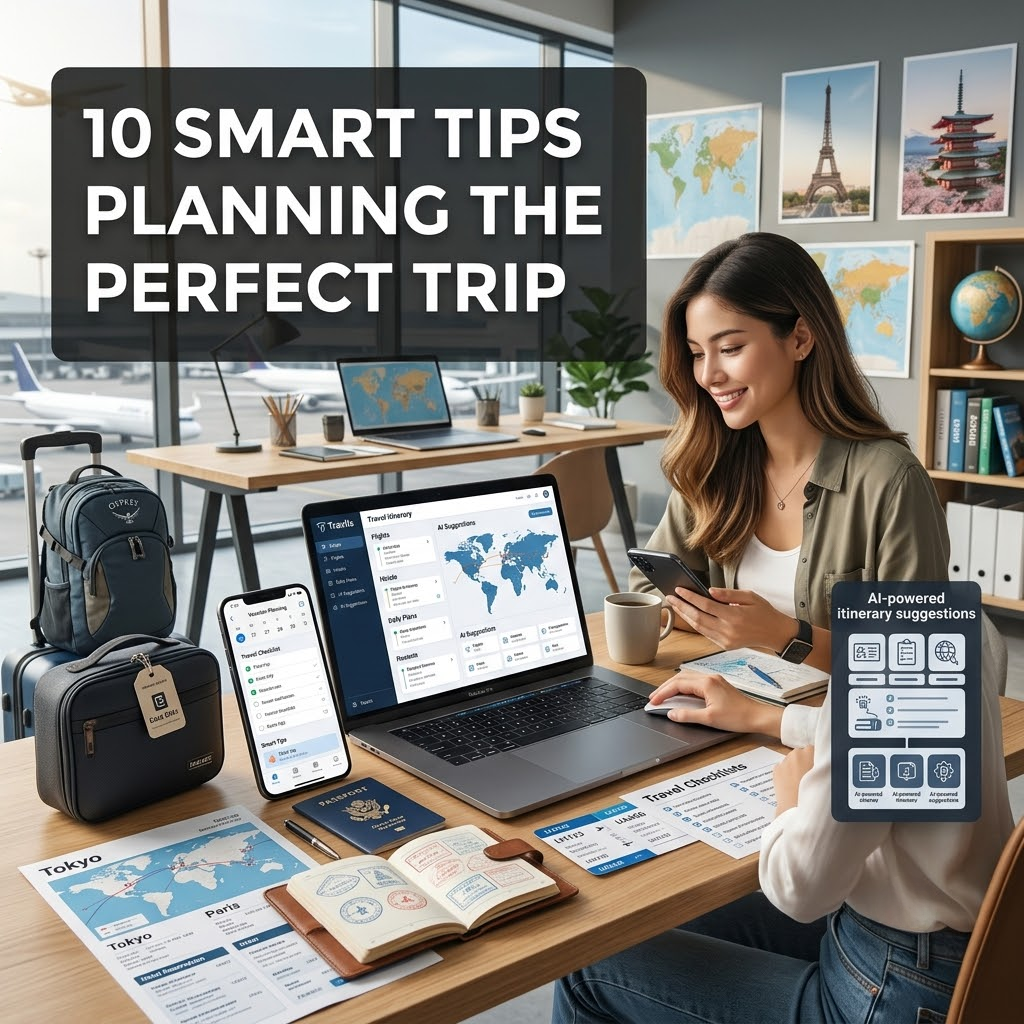 10 Smart Tips for Planning the Perfect Trip